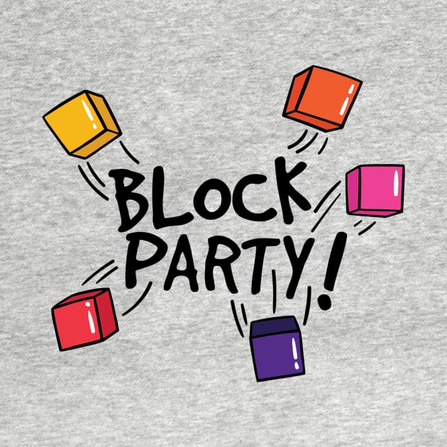 Block Party | Black by SparkleArt